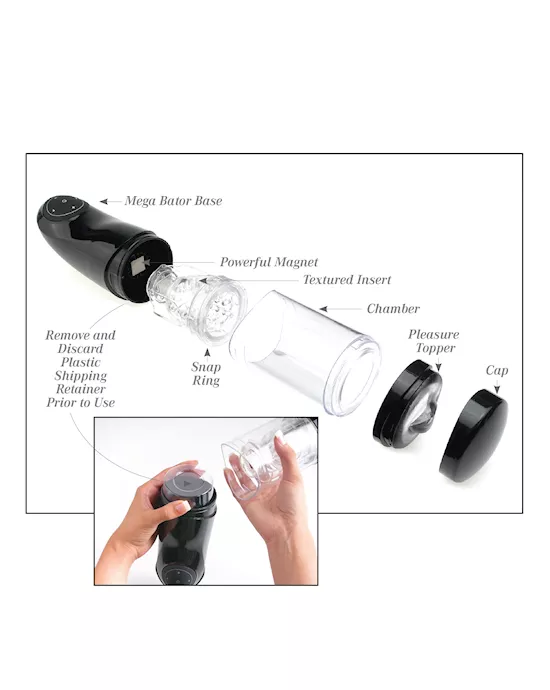 Pipedream Extreme Toyz Mega-bator Pussy