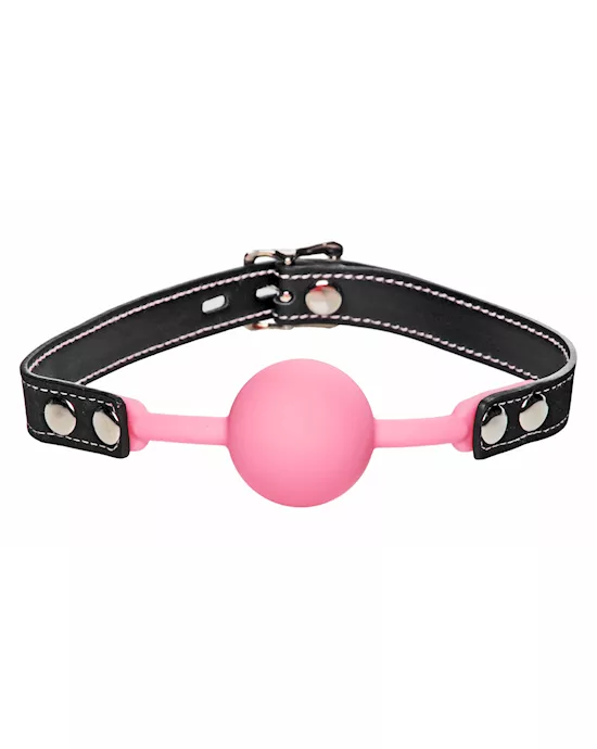 GlowGagGlowintheDarkSiliconeBallGag