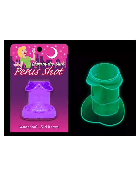 Glow-in-the-dark Penis Shot