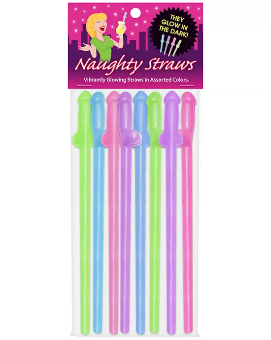 Glow-in-the-DarkNaughtyPenisStraws