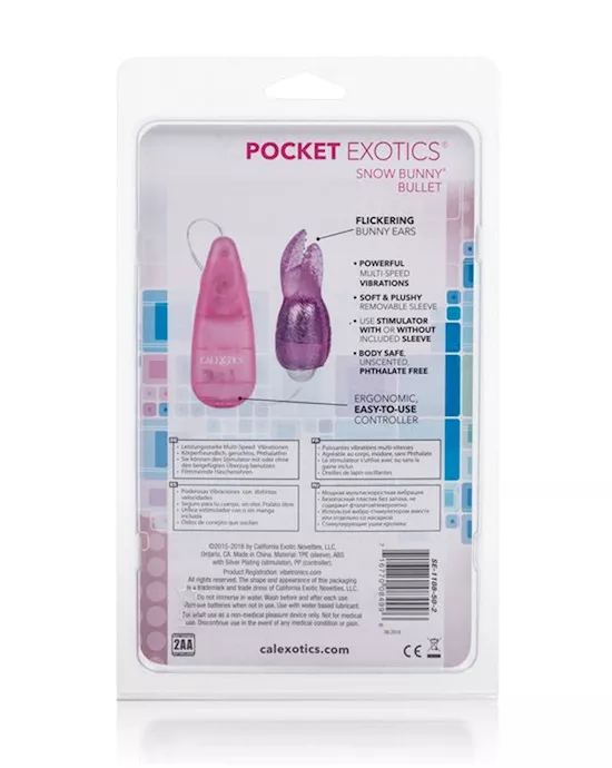 Pocket Exotics Snow Bunny Bullet