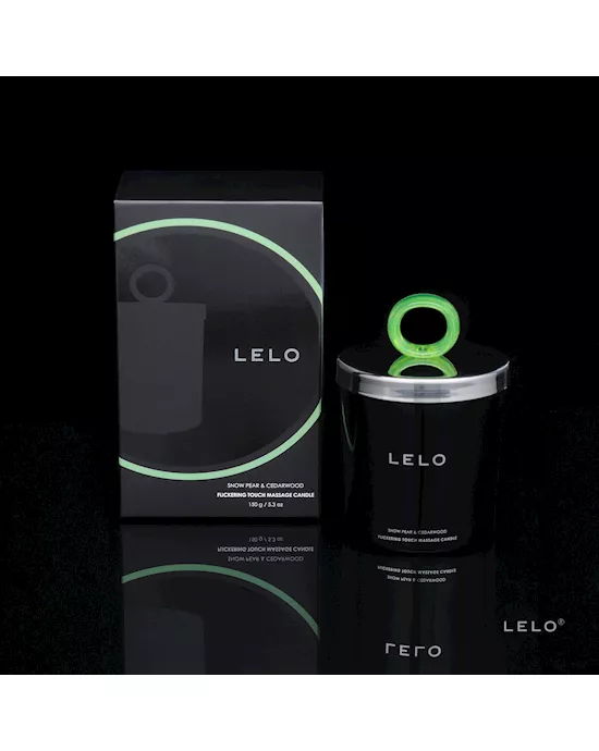 Lelo Snow Pear & Cedarwood Massage Candle