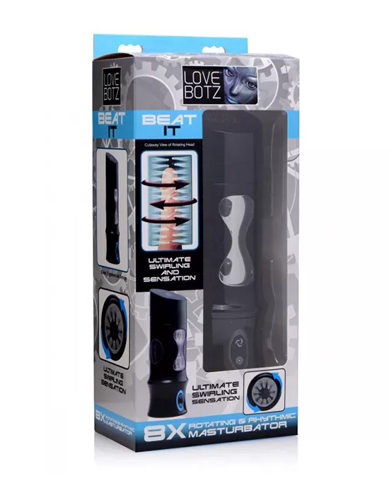 Beat It 8x Rotating And Rhythmic Masturbator