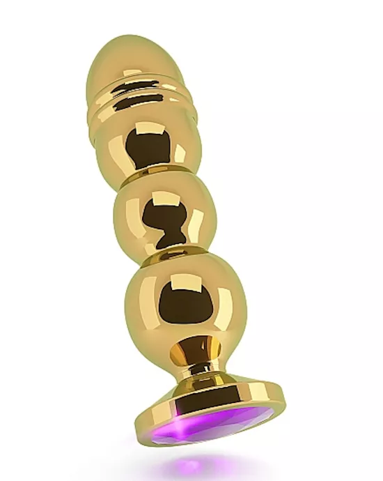 R10 Gold Plug 4.9 Inch  Sapphire