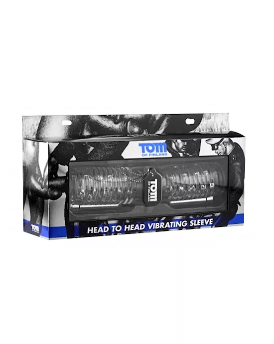 Head To Head Vibrating Sleeve