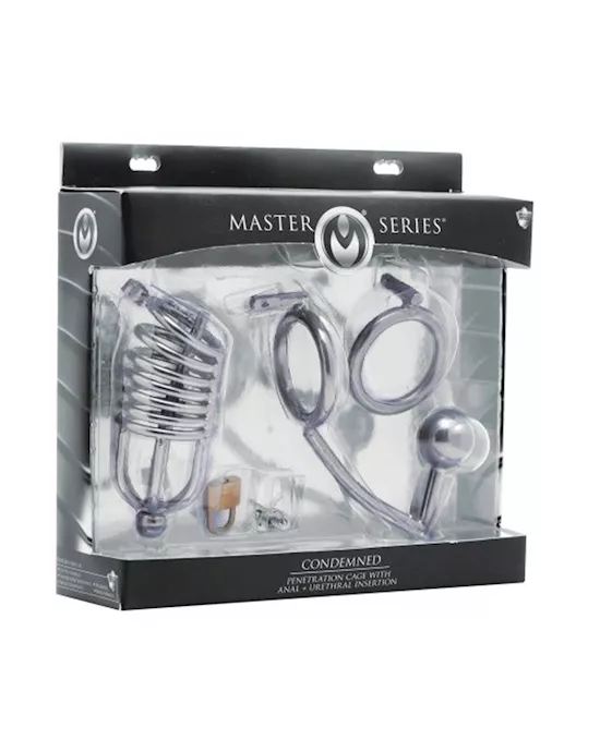 Condemned Cage With Anal Insertion