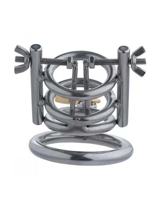 DeluxeCleaverUrethralSpreaderCBTChastityCage