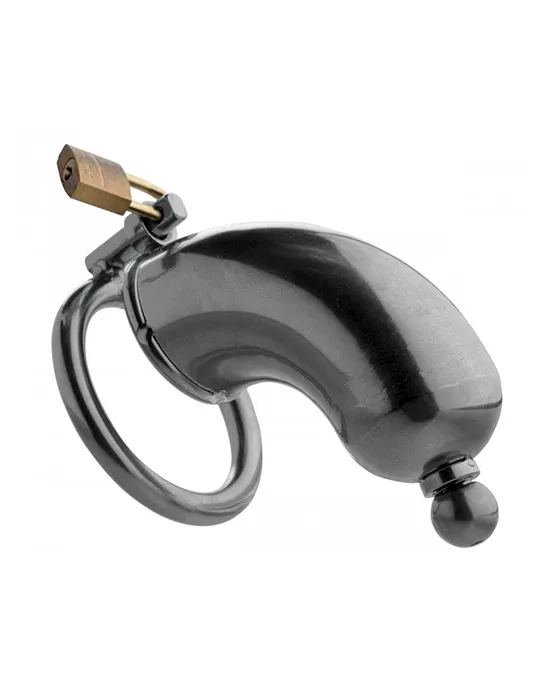 Chastity Cage With Urethral Insert