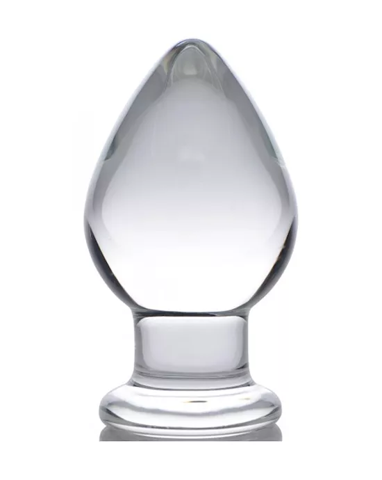 LuminaWeightedGlassAnalPlug