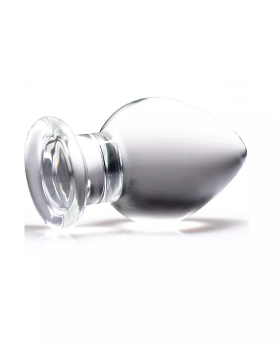 Molten Wide Glass Butt Plug