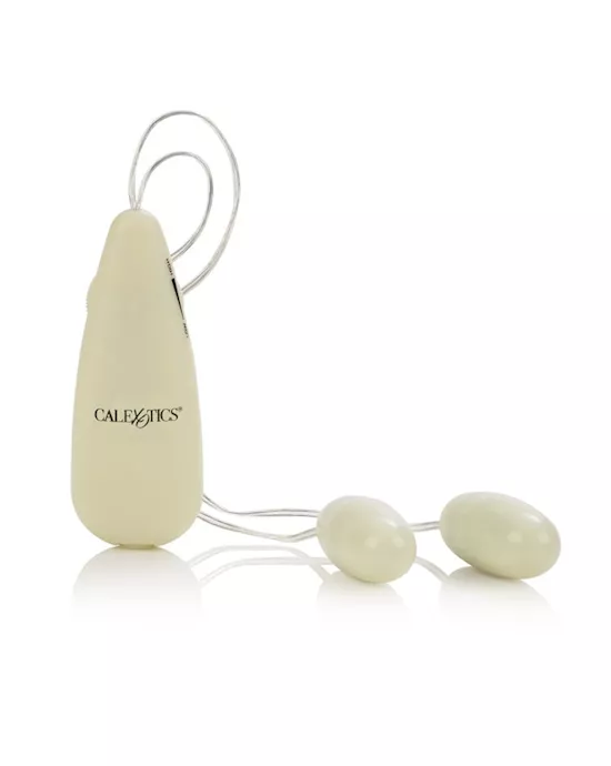 Glow In The Dark Pocket Exotics Vibrating Glowing Double Bullets