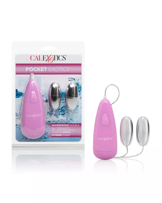 Pocket Exotics Waterproof Double  Bullet