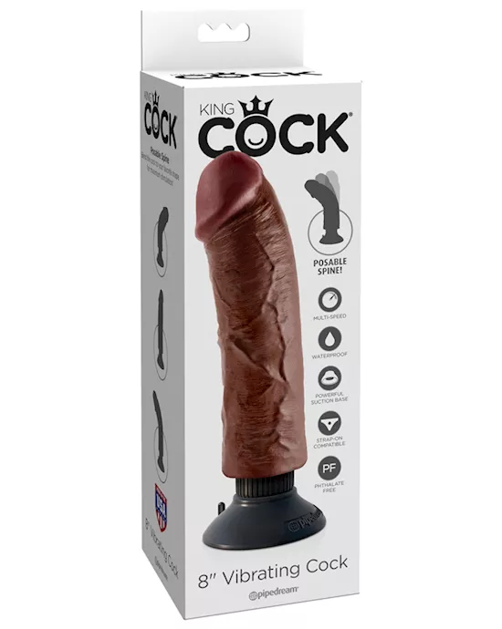 KingCock8inVibratingCock