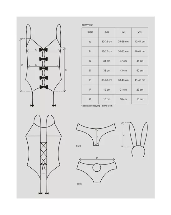 Obsessive Bunny Suit Costume