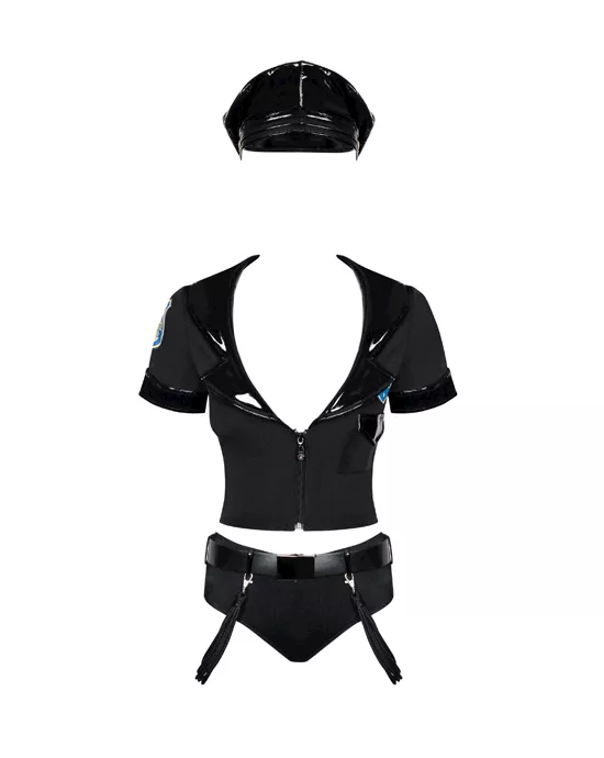 Obsessive Police Set Costume