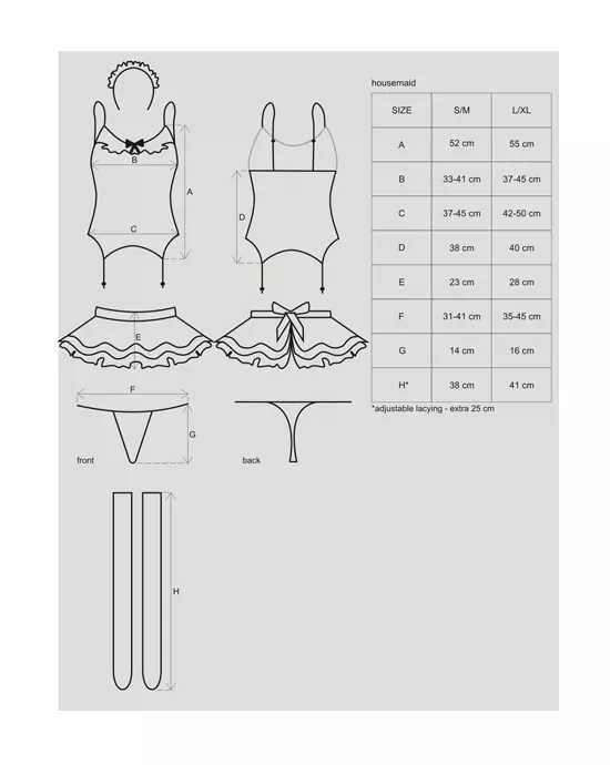 Obsessive Housemaid Costume