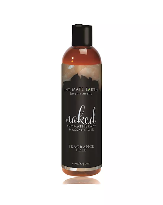IntimateEarth-NakedUnscentedMassageOil120ml