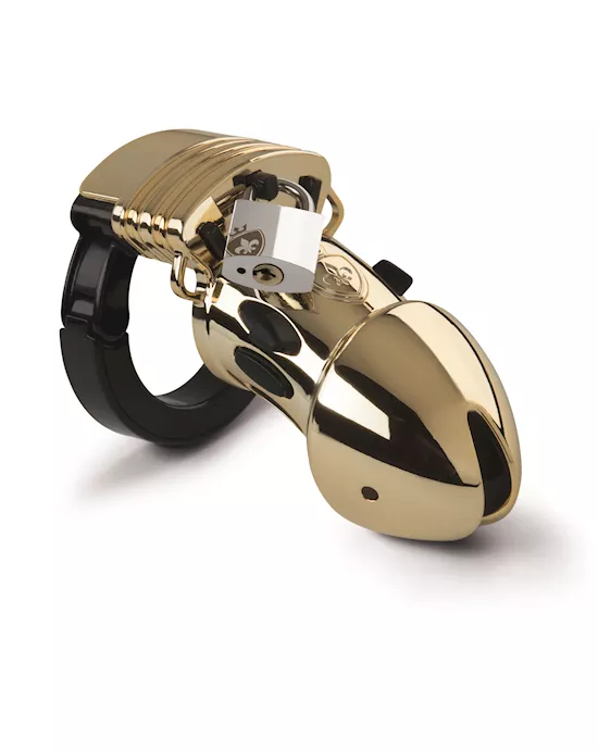 Mystim-PubicEnemyNo1CockCageGoldEdition