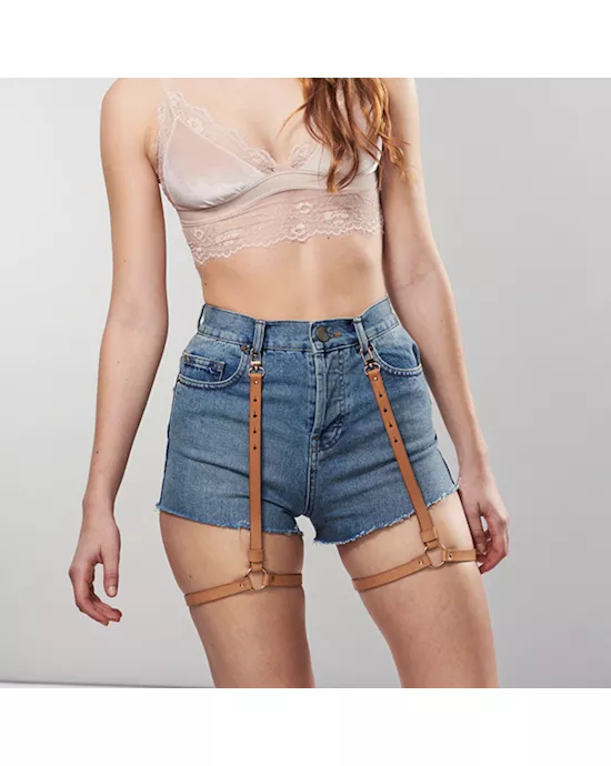 BijouxIndiscrets-MazeShortsGarterBlack