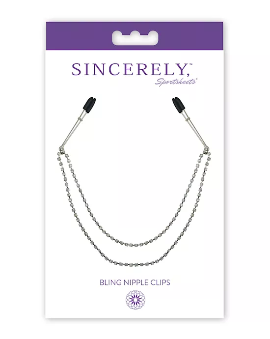 Sportsheets Bling Nipple Clips