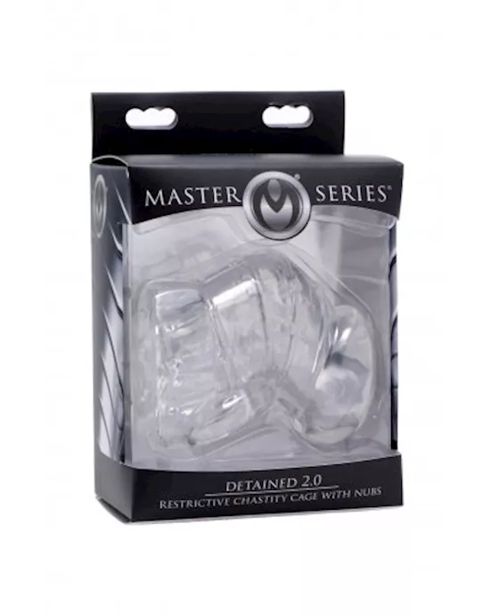 Detained 2.0 Restrictive Chastity Cage