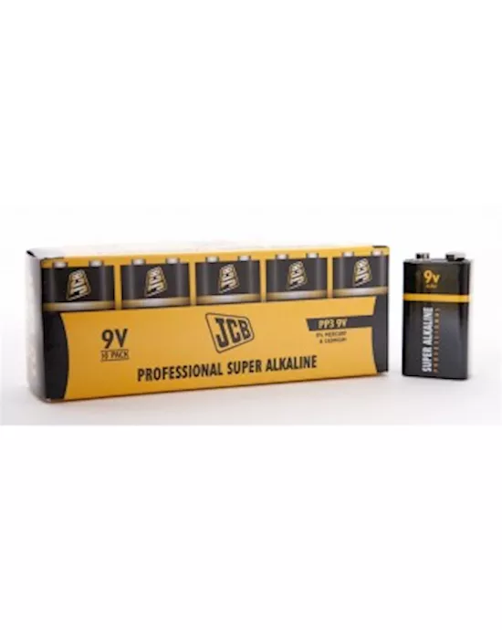 JCB9voltIndustrialAlkaline15vPACKOF10