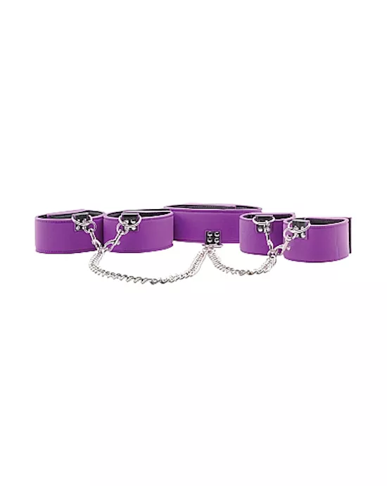 Reversible Collar Wrist & Ankle Cuffs