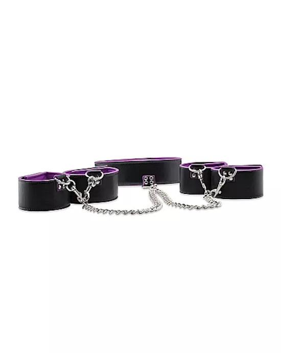 Reversible Collar Wrist & Ankle Cuffs