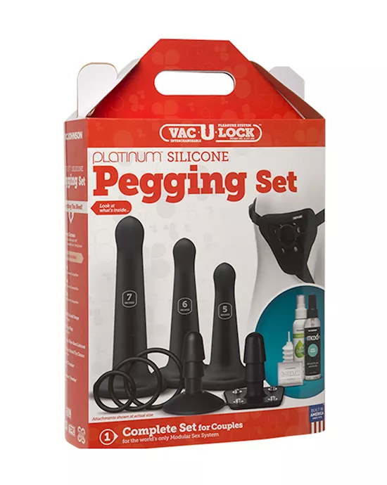 Vac-u-lock Silicone Pegging Set