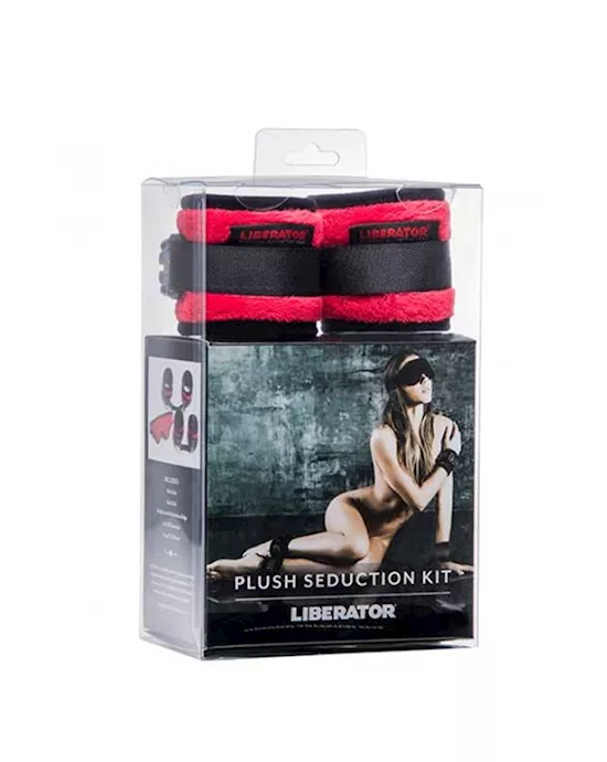 Liberator Plush Seduction Restraint & Blindfold Kit