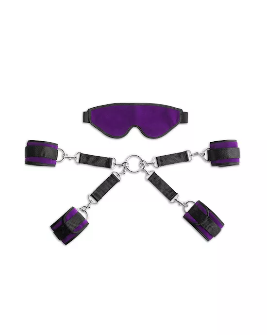 Liberator Bond Deluxe Cuff & Blindfold Kit