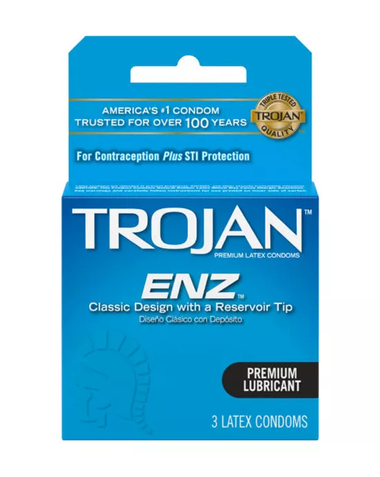 TrojanENZLubricated3pk