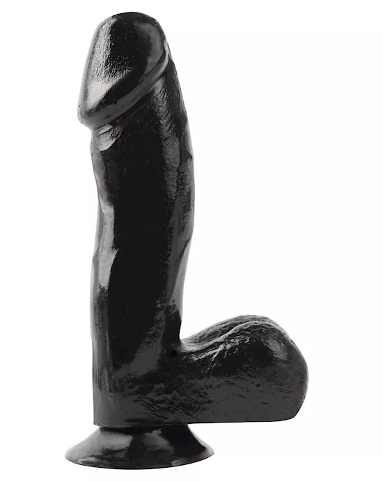 Basix 6.5 Inch Suction Cup Dildo