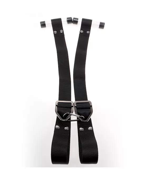 Sir Richards Command Bondage Door Cuffs