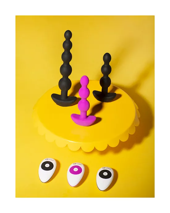 B-vibe Triplet Anal Beads