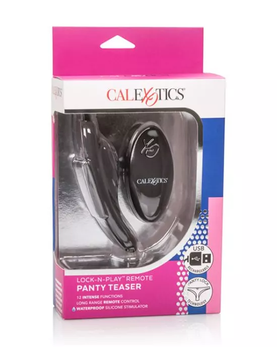 Lock-n-play Remote Panty Teaser