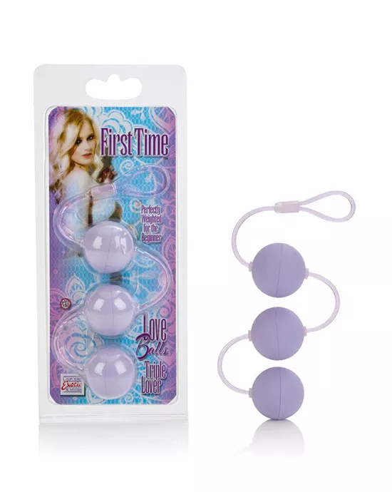 First Time Love Balls Triple Lover