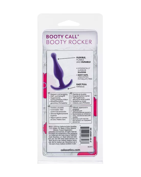 Booty Call Booty Rocker Butt Plug