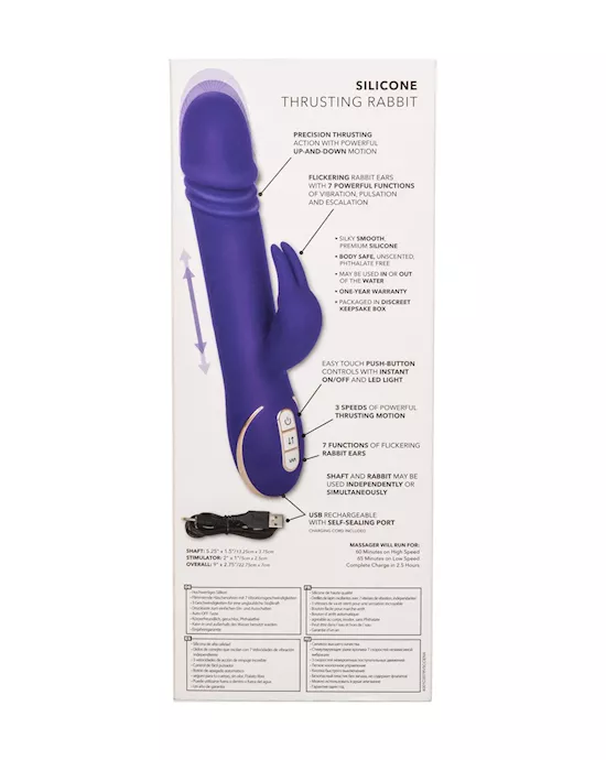 Jack Rabbit Signature Silicone Thrusting Rabbit