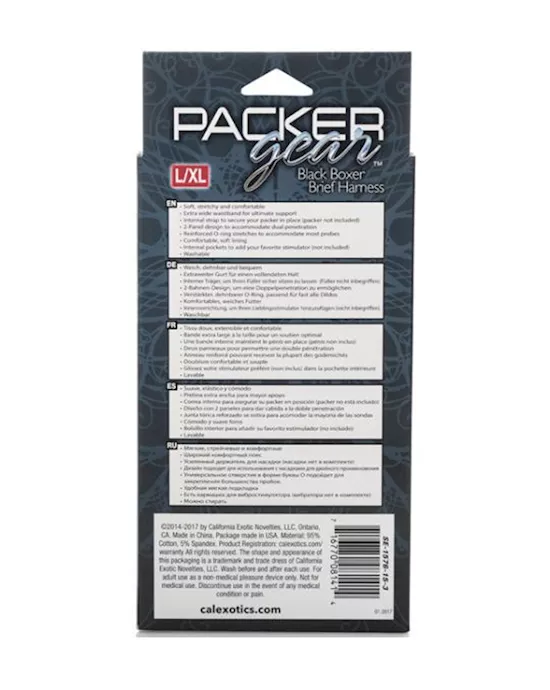 Packer Gear Boxer Brief Harness