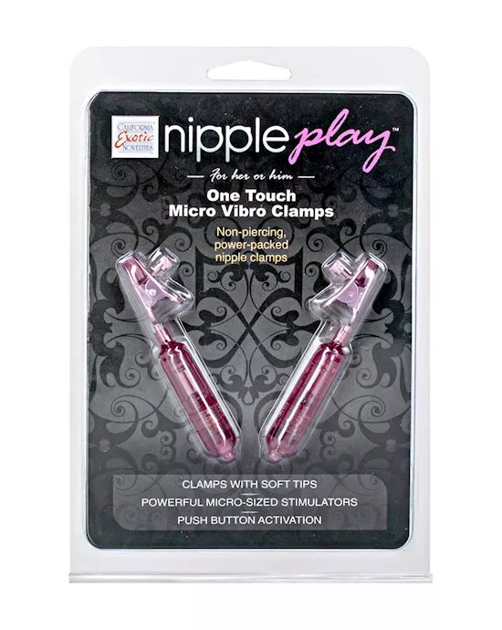 Nipple Play One Touch Micro Vibrating Clamps