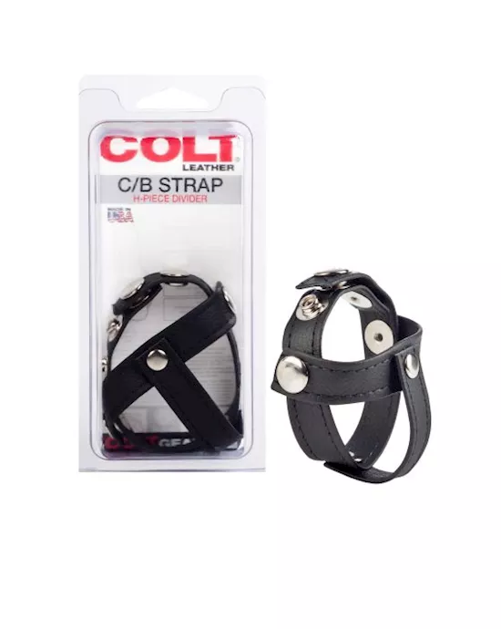 Colt Leather C/b Strap H-piece Divider