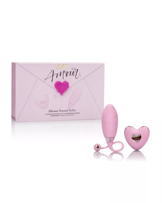 Amour Silicone Remote Bullet