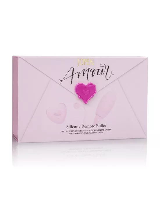 Amour Silicone Remote Bullet