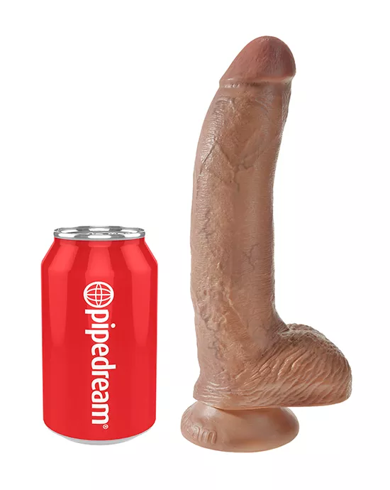 King Cock Suction Cup Dildo With Balls