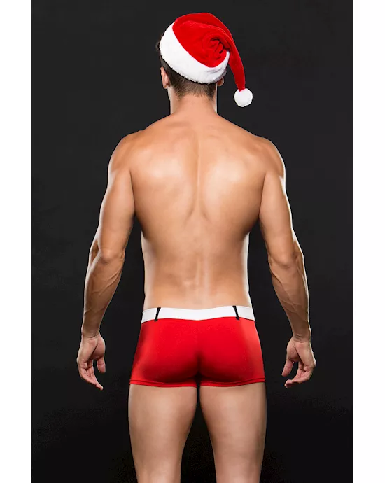 Santa Hat & Bottoms 2 Piece