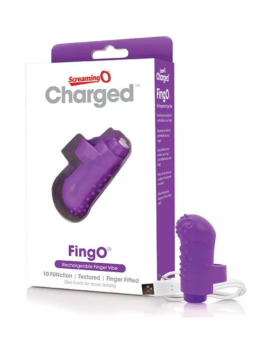 The Screaming O Charged Fingo Finger Vibe