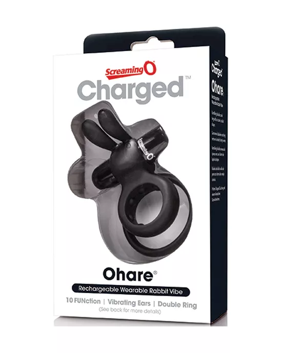 The Screaming O Charged Ohare Rabbit Vibrator