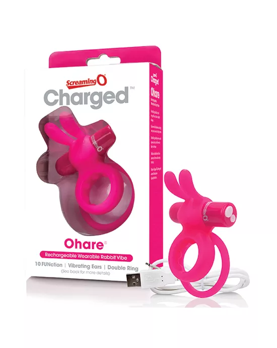 The Screaming O Charged Ohare Rabbit Vibrator