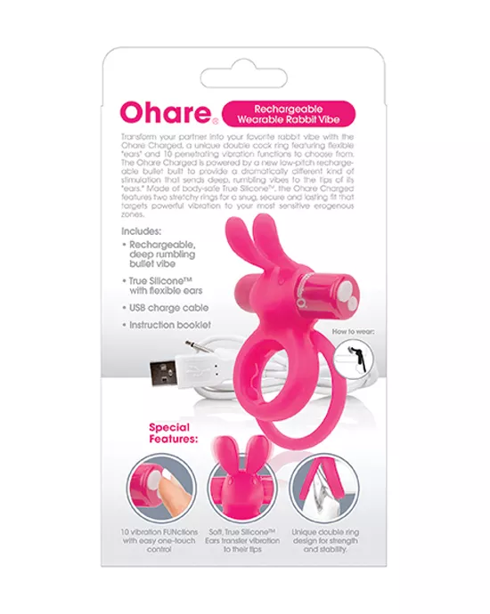 The Screaming O Charged Ohare Rabbit Vibrator